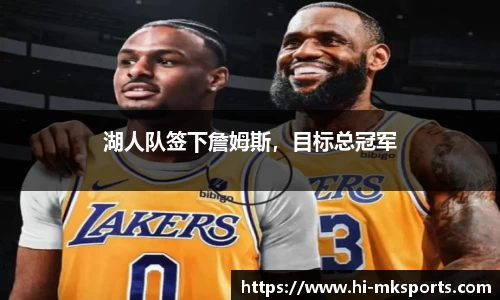 湖人队签下詹姆斯,目标总冠军