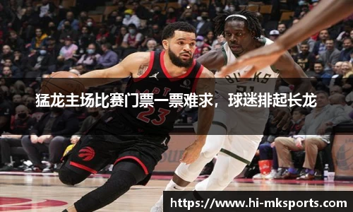 猛龙主场比赛门票一票难求,球迷排起长龙