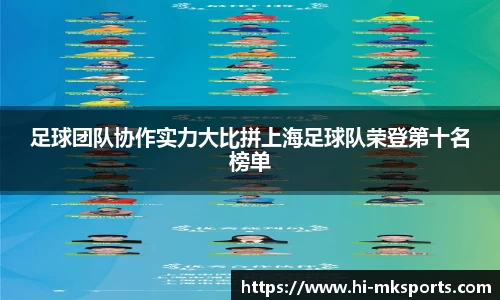 足球团队协作实力大比拼上海足球队荣登第十名榜单